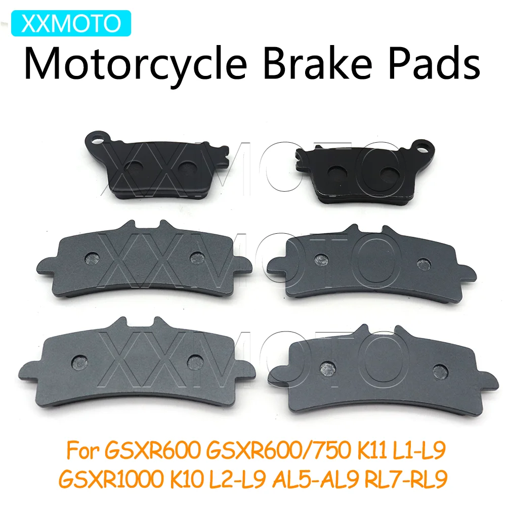 For Suzuki GSXR600 GSXR750 GSXR1000 GSXR 600 750 1000 L1-L9 Motorcycle Front Rear Brake Pads GSXR1000 Brake Pads Accessories
For Suzuki GSXR600 GSXR750 GSXR1000 GSXR 600 750 1000 L1-L9 Motorcycle Front Rear Brake Pads GSXR1000 Brake Pads Accessories