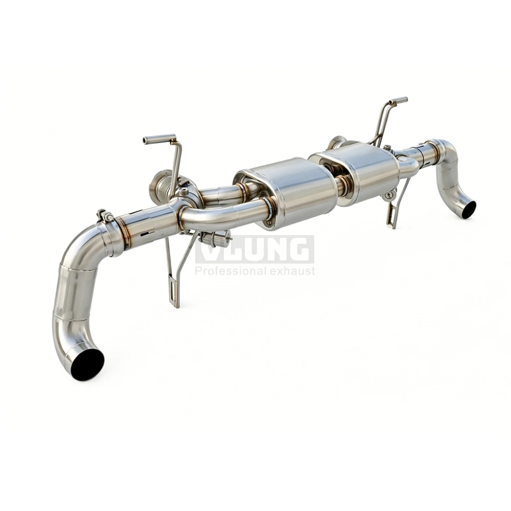 Dual Resonator Valve Exhaust SS for Lamborghini Gallardo LP550-570 5.2L 2008-2014 High Performance Controlled System
Dual Resonator Valve Exhaust SS for Lamborghini Gallardo LP550-570 5.2L 2008-2014 High Performance Controlled System