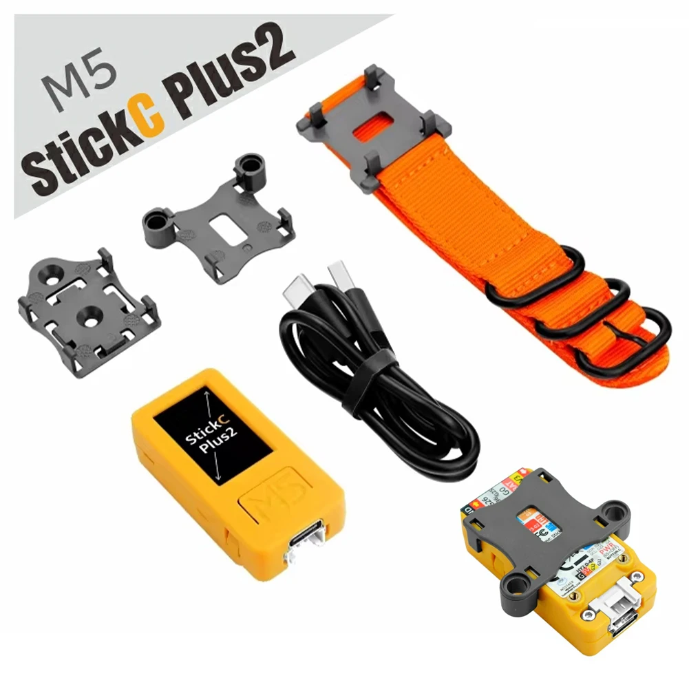 M5StickC PLUS2 Комплект носимых часов ESP32 Комплект макетной платы IoT 1,14-дюймовый TFT-экран Контроллер IoT
M5StickC PLUS2 Комплект носимых часов ESP32 Комплект макетной платы IoT 1,14-дюймовый TFT-экран Контроллер IoT