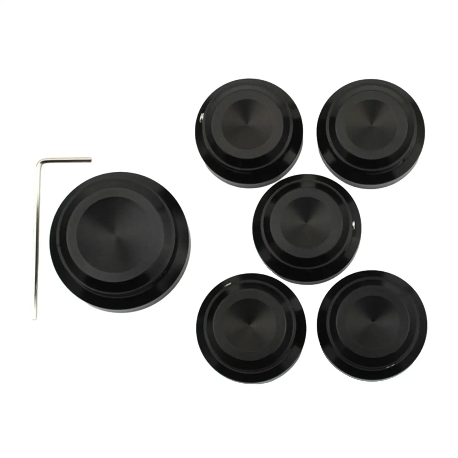 6 Pieces Motorcycle Nut Cover Cap Premium Accessories Body Screw Covers Decoration for Sportster S 1250 2022-2023
6 Pieces Motorcycle Nut Cover Cap Premium Accessories Body Screw Covers Decoration for Sportster S 1250 2022-2023