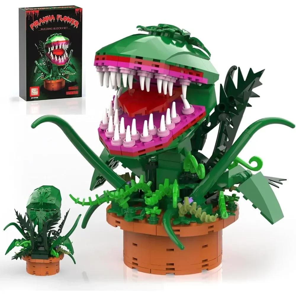 Audrey 2 Piranha Plant Building Toys Compatible with Lego Sets, Gift for TV Fans Halloween Christmas Kids Ages 8+
Audrey 2 Piranha Plant Building Toys Compatible with Lego Sets, Gift for TV Fans Halloween Christmas Kids Ages 8+