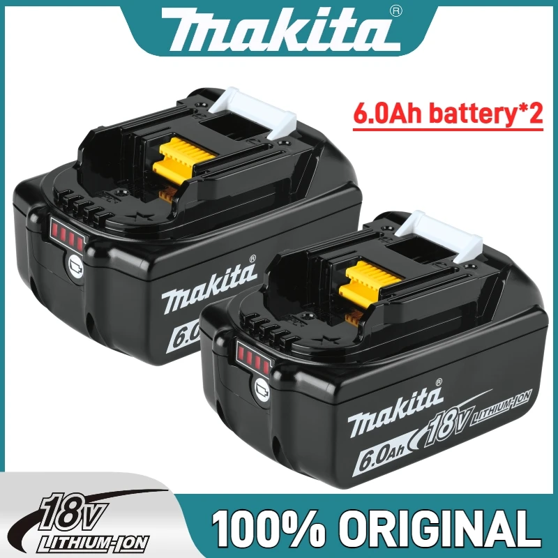 100% new Original Makita Battery18V 6.0Ah,for Makita Battery BL1815B BL1830B BL1850 BL1840 BL1860 Replacement Lithium Battery
100% new Original Makita Battery18V 6.0Ah,for Makita Battery BL1815B BL1830B BL1850 BL1840 BL1860 Replacement Lithium Battery