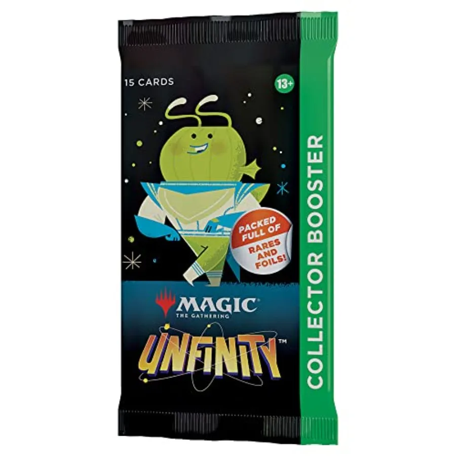Magic: The Gathering Unfinity Collector Booster 15 Magic Cards
Magic: The Gathering Unfinity Collector Booster 15 Magic Cards