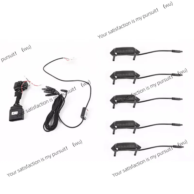 Suitable for Jietu traveler small yellow light Shanhai T2 middle net spotlight front face grille LED ambient light modification
Suitable for Jietu traveler small yellow light Shanhai T2 middle net spotlight front face grille LED ambient light modification