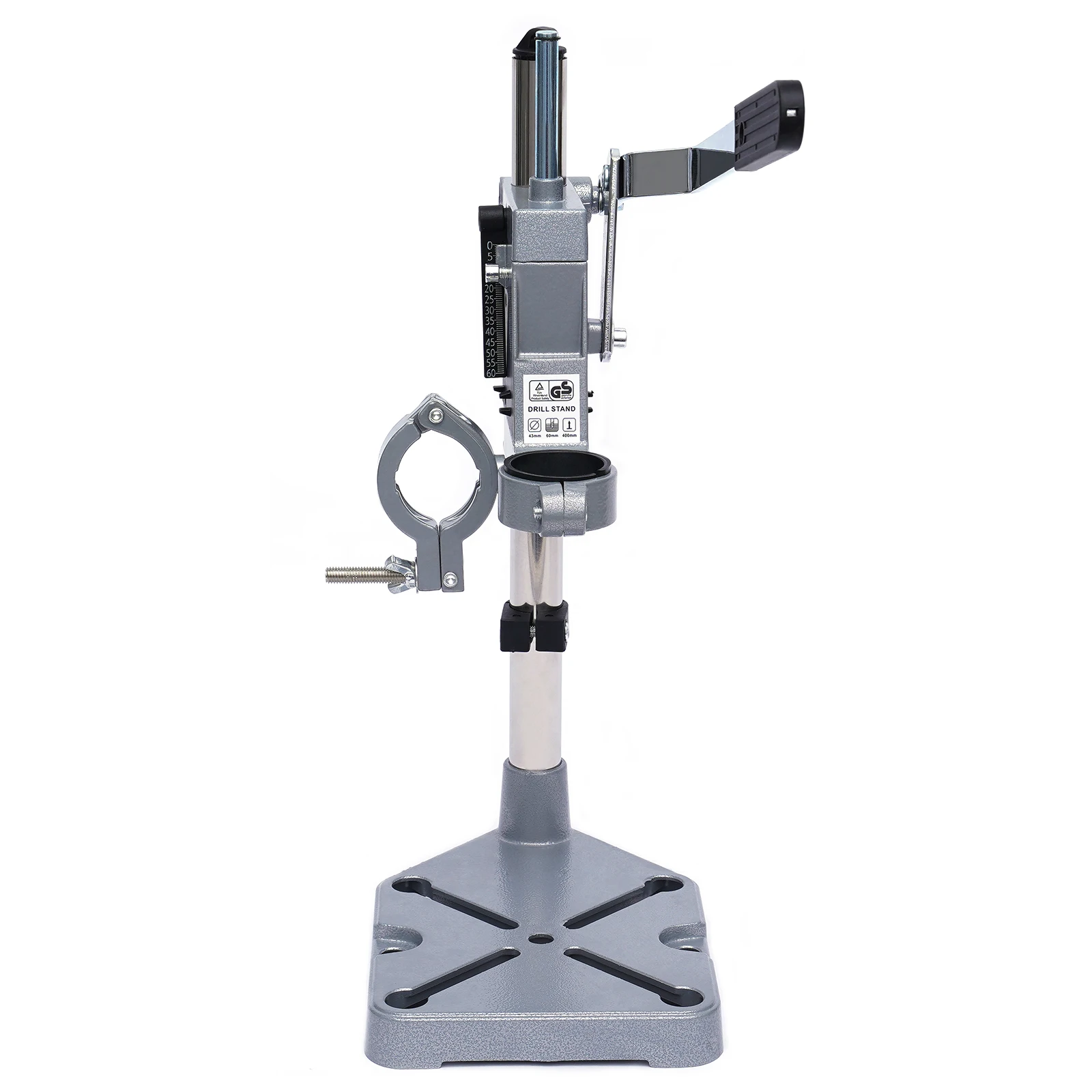 Dual-Hole Electric Adjustable Drill Press Stand, Precision Control Steady Hold Clamping Variable Height Setup for Power Drill
Dual-Hole Electric Adjustable Drill Press Stand, Precision Control Steady Hold Clamping Variable Height Setup for Power Drill