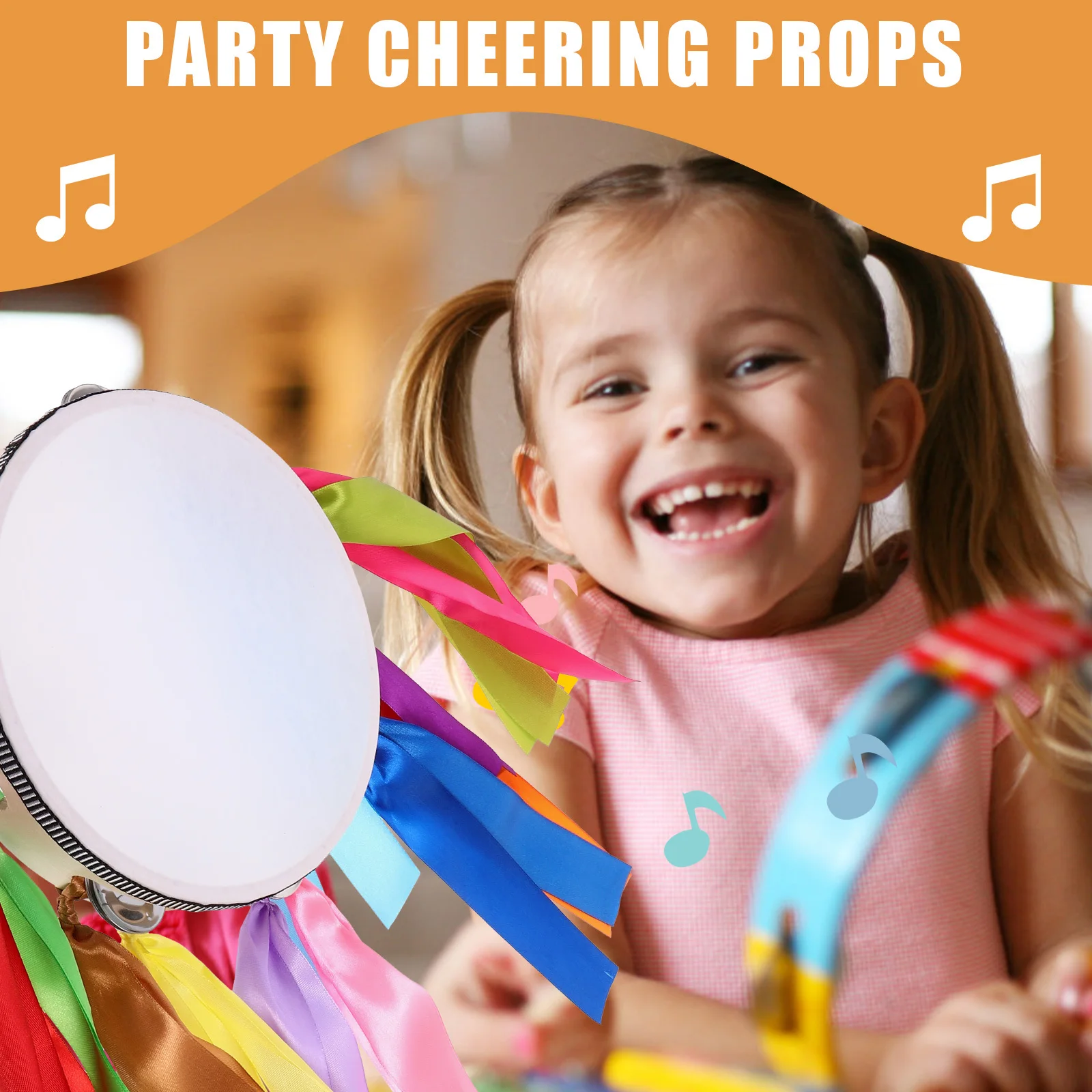 Wooden Thickened Hand Drum with Colorful Ribbon Double Sided Percussion Instrument Ideal for Sport Events Dance Parties
Wooden Thickened Hand Drum with Colorful Ribbon Double Sided Percussion Instrument Ideal for Sport Events Dance Parties