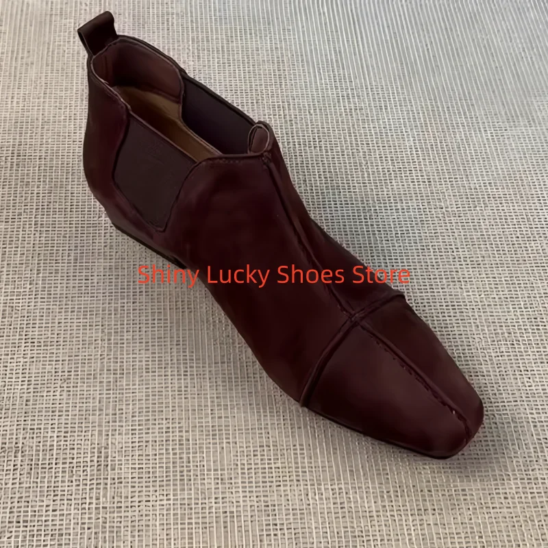 Stitching Shoes for Ladies Square Toes Chunky Mid Heels Sewing Lines Womens Pleated Female Loafers Shallow Zapatos Mujer Solid
Stitching Shoes for Ladies Square Toes Chunky Mid Heels Sewing Lines Womens Pleated Female Loafers Shallow Zapatos Mujer Solid