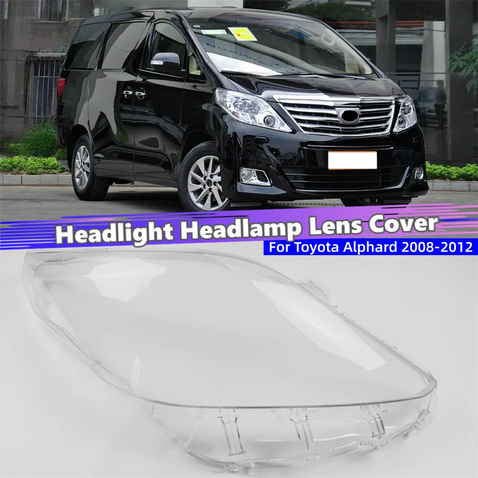 For Toyota Alphard 2008 2009 2010 2011 2012 Car Gadgets Lampshades Lamp Headlamp Car Front Headlight Lens Cover Lights Shell
For Toyota Alphard 2008 2009 2010 2011 2012 Car Gadgets Lampshades Lamp Headlamp Car Front Headlight Lens Cover Lights Shell