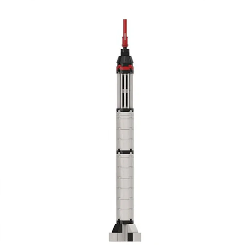 MOC-79193 космическая наука, набор строительных блоков с ракетой, мини-ракета Mercury-RedStone, масштабная модель 1:101, детские игрушки-головоломки, подарок
MOC-79193 космическая наука, набор строительных блоков с ракетой, мини-ракета Mercury-RedStone, масштабная модель 1:101, детские игрушки-головоломки, подарок