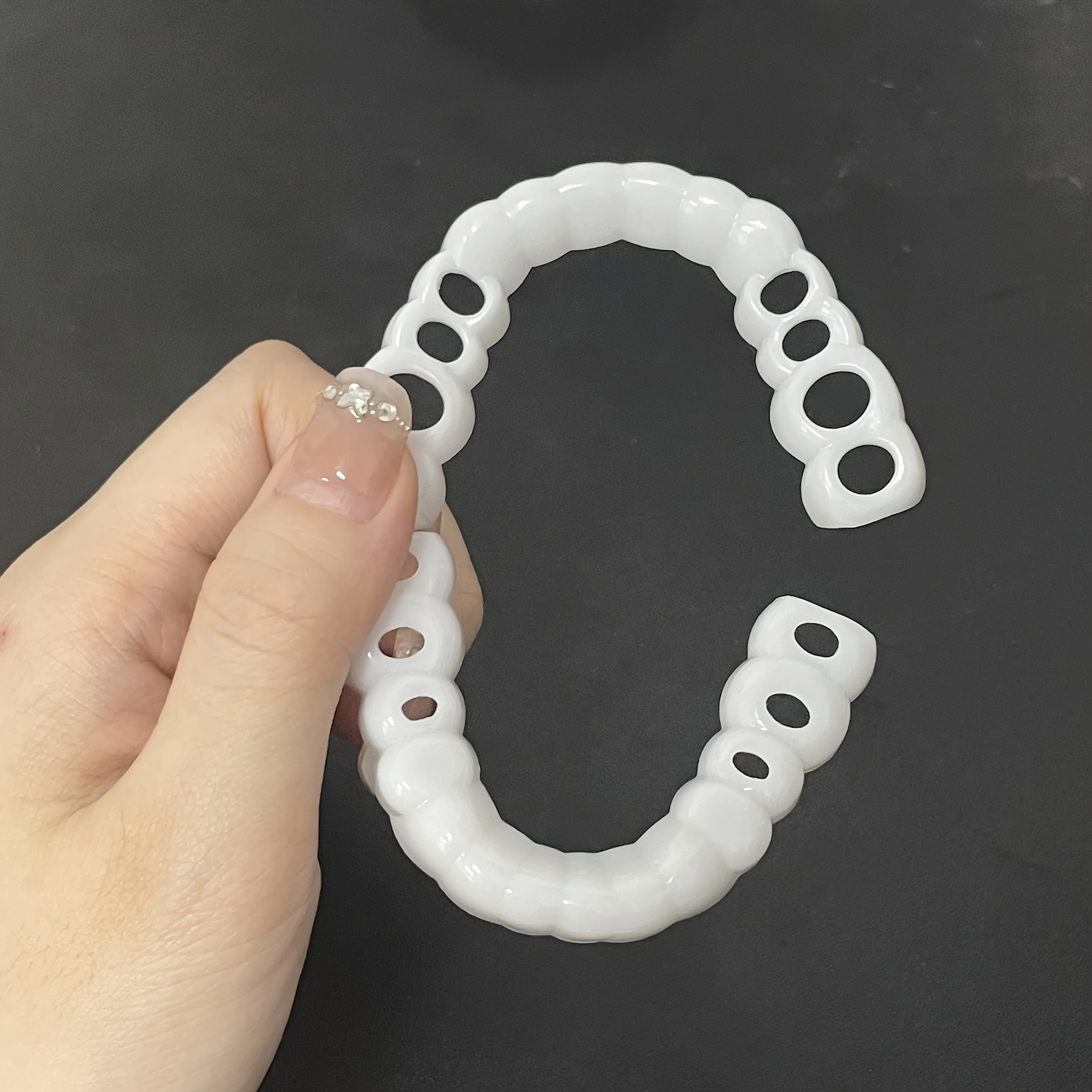 Best Sellers Fit Fake Teeth Cosmetic Denture Smile Veneers False Teeth Brace Cover Upper False Tooth Cover Snap CK848-FRO
Best Sellers Fit Fake Teeth Cosmetic Denture Smile Veneers False Teeth Brace Cover Upper False Tooth Cover Snap CK848-FRO