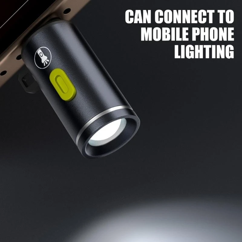 Mini Type C Flashlight Without Battery Design USB C Flashlights For Easy Portability And High Brightness LED Lighting
Mini Type C Flashlight Without Battery Design USB C Flashlights For Easy Portability And High Brightness LED Lighting