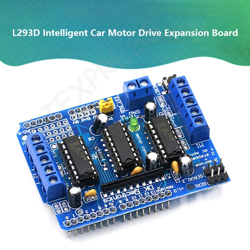 DIY Replacement L293D Motor Shield Boards, High-Quality Control Expansion 1PC
DIY Replacement L293D Motor Shield Boards, High-Quality Control Expansion 1PC