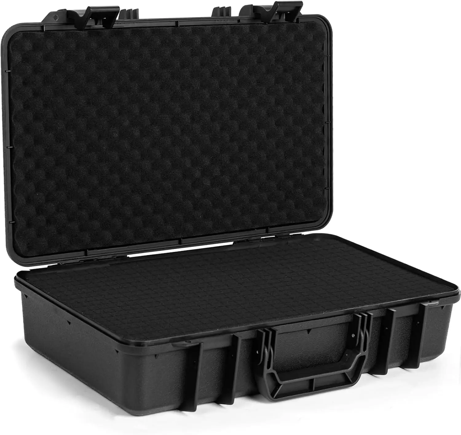 17.5in Hard Carrying Case with Customizable Foam for Microphone, Recorder, Electronics, Tools, Camera
17.5in Hard Carrying Case with Customizable Foam for Microphone, Recorder, Electronics, Tools, Camera