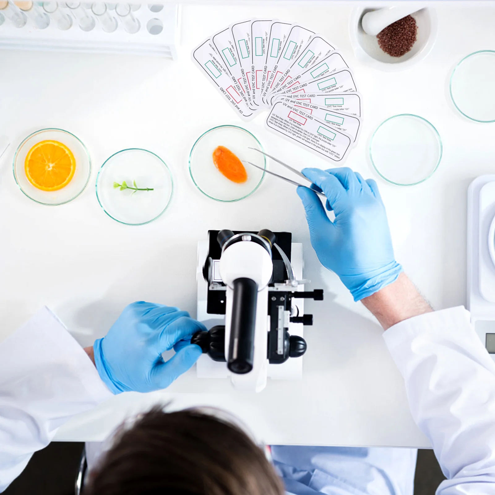 12Pcs Uv Test Cards Professional Uvc Uva Light Indicator Strips for Box Cabinet Lamp Sterilization Detection Uv Test Cards
12Pcs Uv Test Cards Professional Uvc Uva Light Indicator Strips for Box Cabinet Lamp Sterilization Detection Uv Test Cards