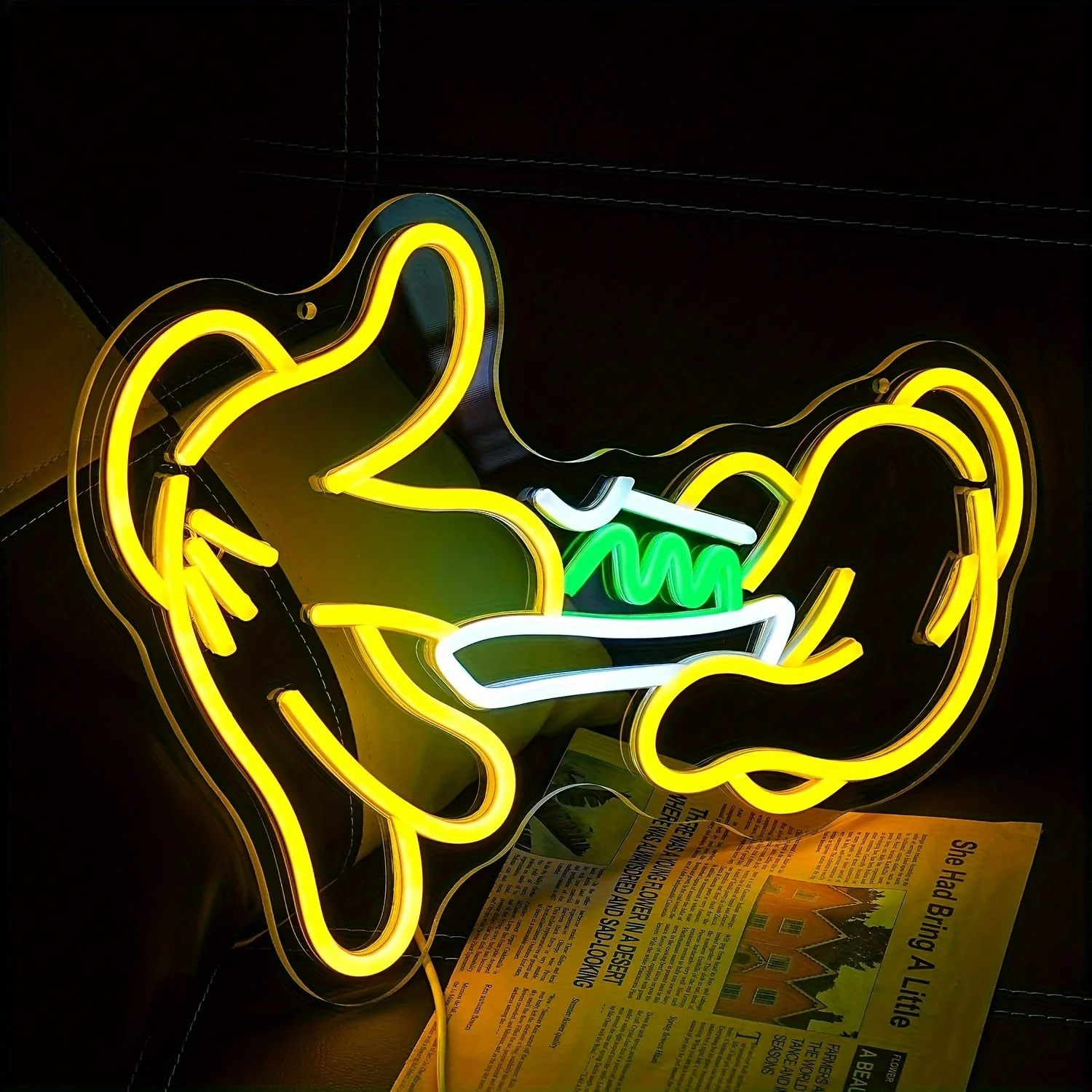 LED Neon Sign Party Festival Decor Retro edgy industrial style, cool-toned neon, hardcore aesthetic
LED Neon Sign Party Festival Decor Retro edgy industrial style, cool-toned neon, hardcore aesthetic