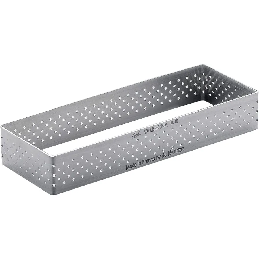 Перфорированное прямоугольное кольцо для пирога — 10 x 3,2 x 0,8 дюйма — идеально подходит для выпечки красивых четких тарелок — простота в использовании и очищенности — сделано i
Перфорированное прямоугольное кольцо для пирога — 10 x 3,2 x 0,8 дюйма — идеально подходит для выпечки красивых четких тарелок — простота в использовании и очищенности — сделано i