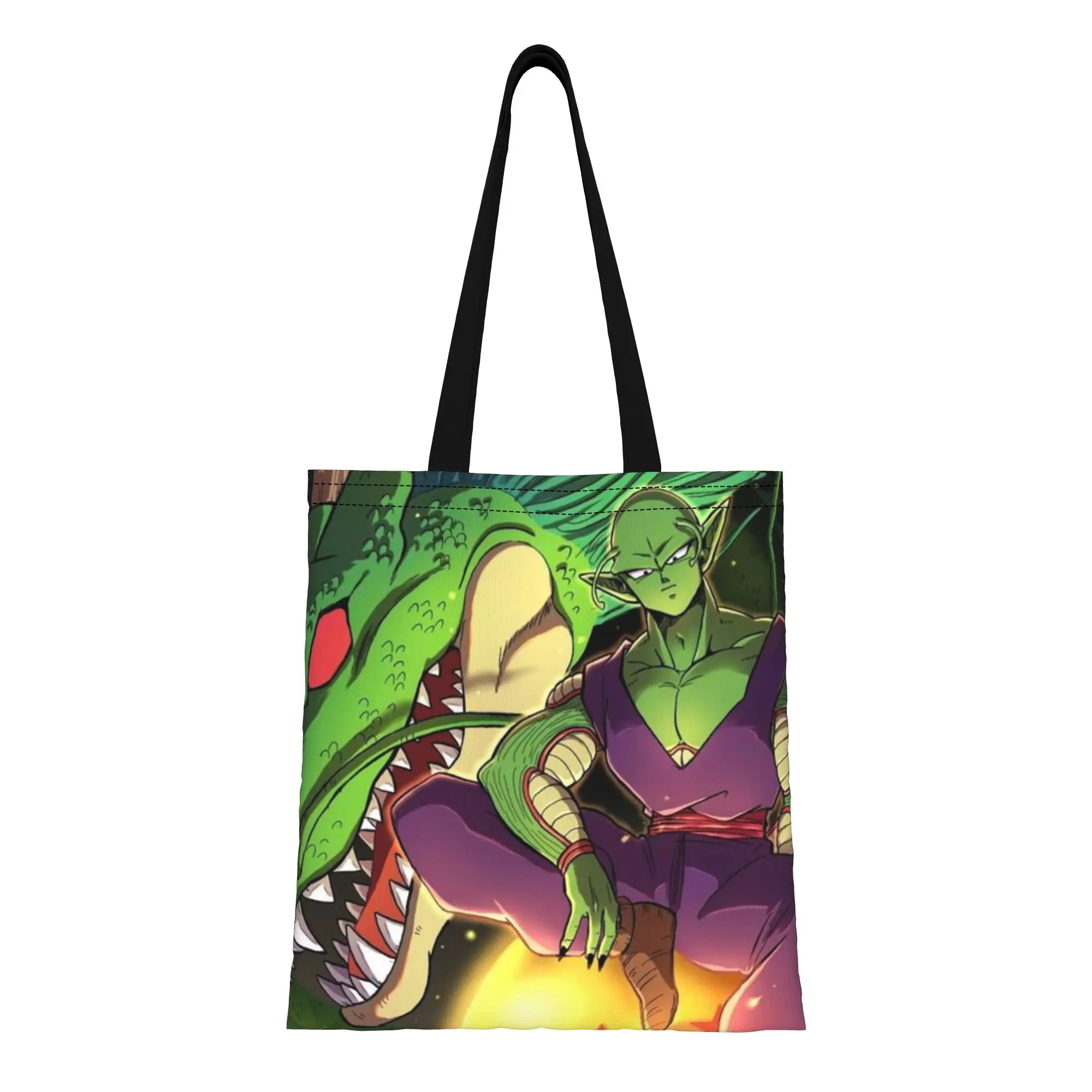 Back to school season Fusion Form Green Anime Character Piccolo Canvas Tote Bag Perfect for Travel Women's Top-Handle Bags
Back to school season Fusion Form Green Anime Character Piccolo Canvas Tote Bag Perfect for Travel Women's Top-Handle Bags