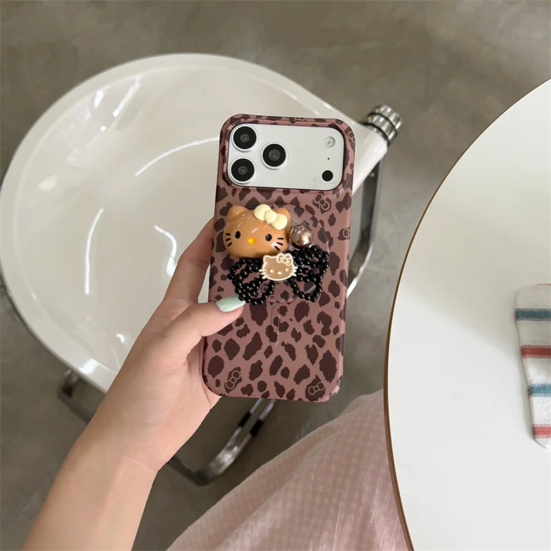Cute Leopard Bow 3D Kitty Magnetic Phone Case For iPhone 15 16 17 Promax Luxury Shockproof Cover Girls Fashion Gift With Magsafe
Cute Leopard Bow 3D Kitty Magnetic Phone Case For iPhone 15 16 17 Promax Luxury Shockproof Cover Girls Fashion Gift With Magsafe