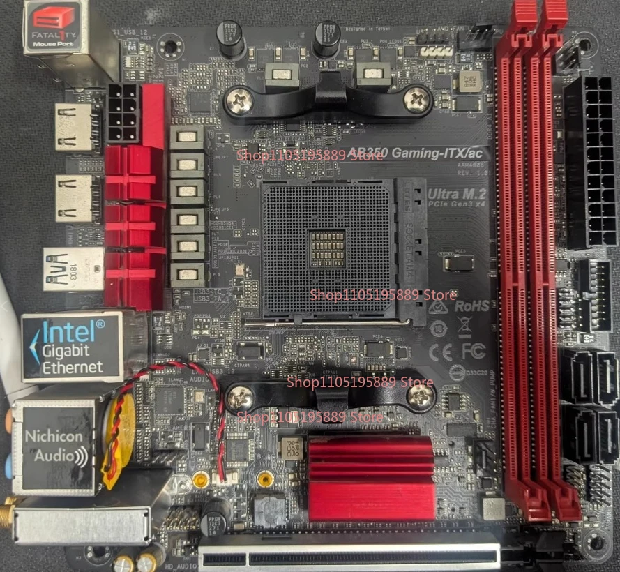 Материнская плата ASRock Ab350 Gaming ITX/AC Small Steel Cannon
Материнская плата ASRock Ab350 Gaming ITX/AC Small Steel Cannon