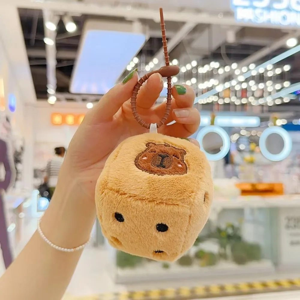 7x7cm Capybara Plush Keychain Dice Shape Cartoon Plush Pendants Portable Bag Charm Key Hanging for Children Gift
7x7cm Capybara Plush Keychain Dice Shape Cartoon Plush Pendants Portable Bag Charm Key Hanging for Children Gift