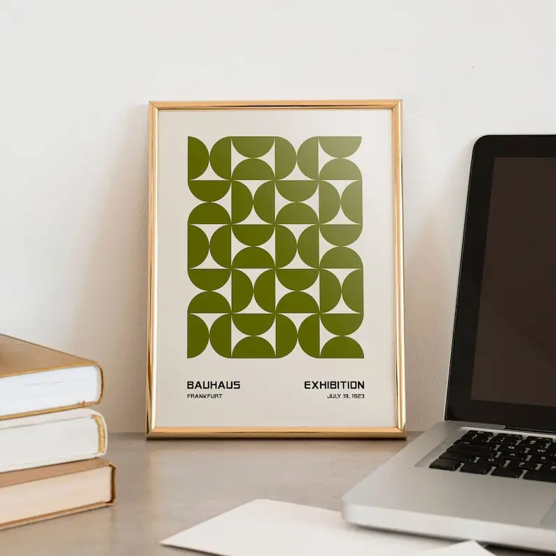 Bauhaus Geometric Poster Green Style Poster Mid Century Modern Linear Design Bauhaus Abstract Poster Minimalist Decoration
Bauhaus Geometric Poster Green Style Poster Mid Century Modern Linear Design Bauhaus Abstract Poster Minimalist Decoration