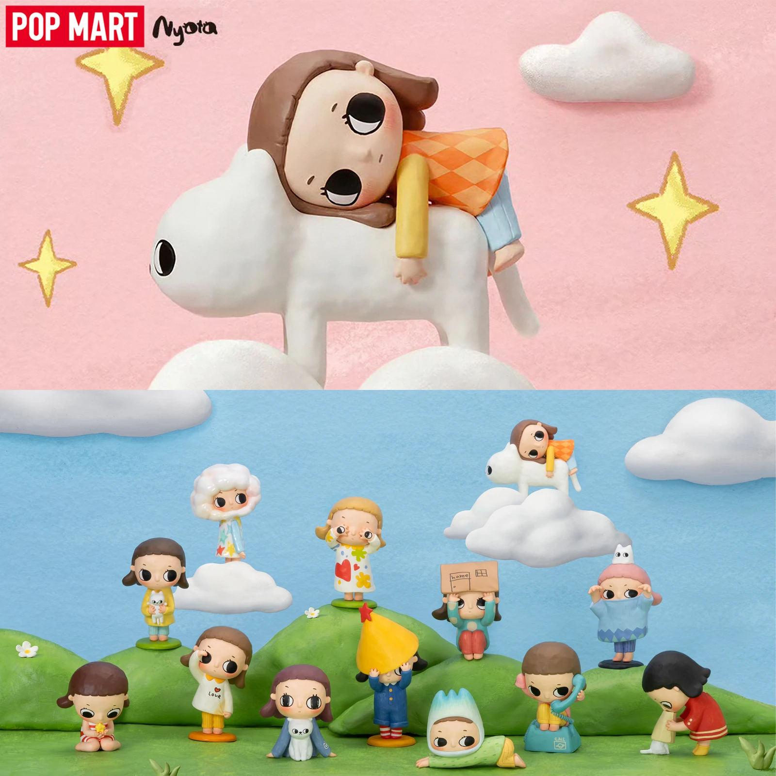POP MART Nyota Fluffy Life Series Коробка-сюрприз Игрушка Угадай Сумка Симпатичная аниме-фигурка Настольные украшения Коллекция Подарок
POP MART Nyota Fluffy Life Series Коробка-сюрприз Игрушка Угадай Сумка Симпатичная аниме-фигурка Настольные украшения Коллекция Подарок