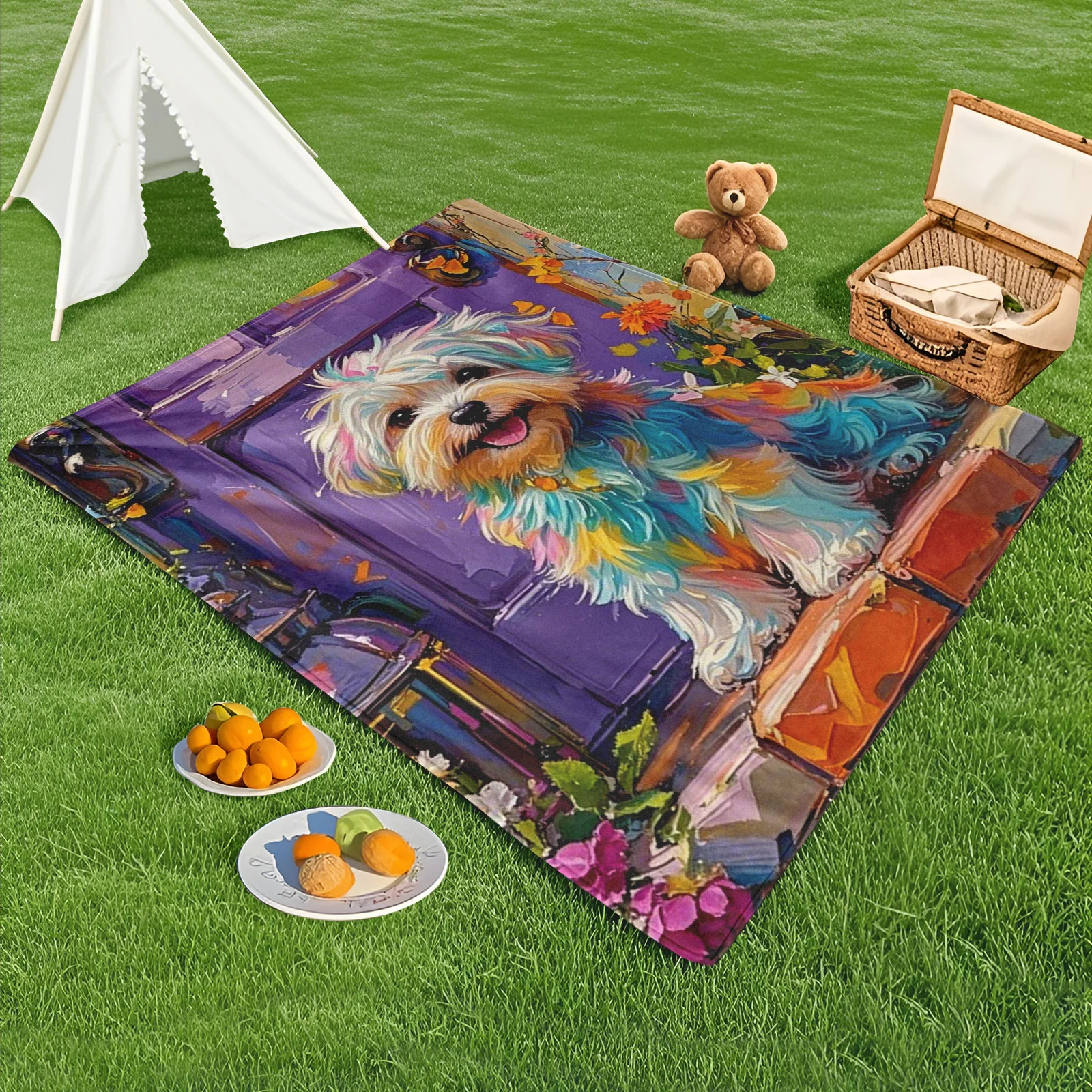 Vintage Teddy Bear Design Blanket In Purple For Outdoor Decor And Retro Style Home Accent With Elegant Aesthetic Appeal
Vintage Teddy Bear Design Blanket In Purple For Outdoor Decor And Retro Style Home Accent With Elegant Aesthetic Appeal