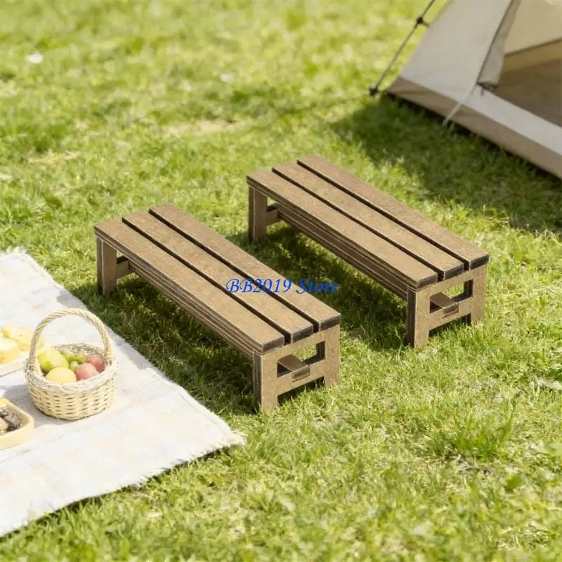 Q0KB Mini Benches Furniture for 1/12 Scale Dollhouses Patios Accessory Outdoor
Q0KB Mini Benches Furniture for 1/12 Scale Dollhouses Patios Accessory Outdoor