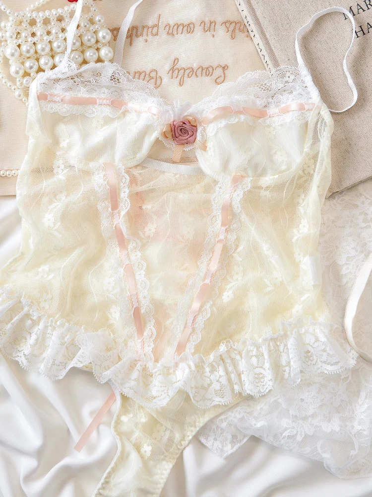 Vintage Floral Lace Sexy Bodysuit women one size Vintage Halter One Piece Corset Pajamas ladies lingerie jumpsuit
Vintage Floral Lace Sexy Bodysuit women one size Vintage Halter One Piece Corset Pajamas ladies lingerie jumpsuit