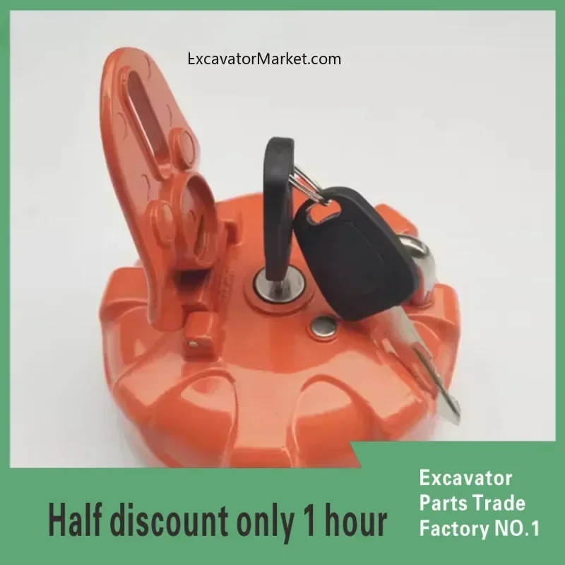 Excavator Accessories for 55/60/80/150/215/220/300/225-7-9 Diesel Tank Lid Refueling Lid Anti Theft Lock
Excavator Accessories for 55/60/80/150/215/220/300/225-7-9 Diesel Tank Lid Refueling Lid Anti Theft Lock
