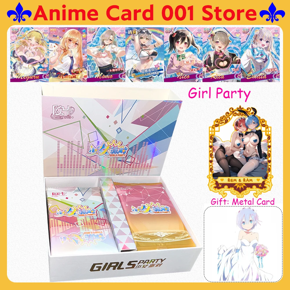Оптовая продажа, распечатанная история богини, коллекционная карта waifu, ouka Girl Party, милая девушка, редкая коллекционная коробка для карт
Оптовая продажа, распечатанная история богини, коллекционная карта waifu, ouka Girl Party, милая девушка, редкая коллекционная коробка для карт