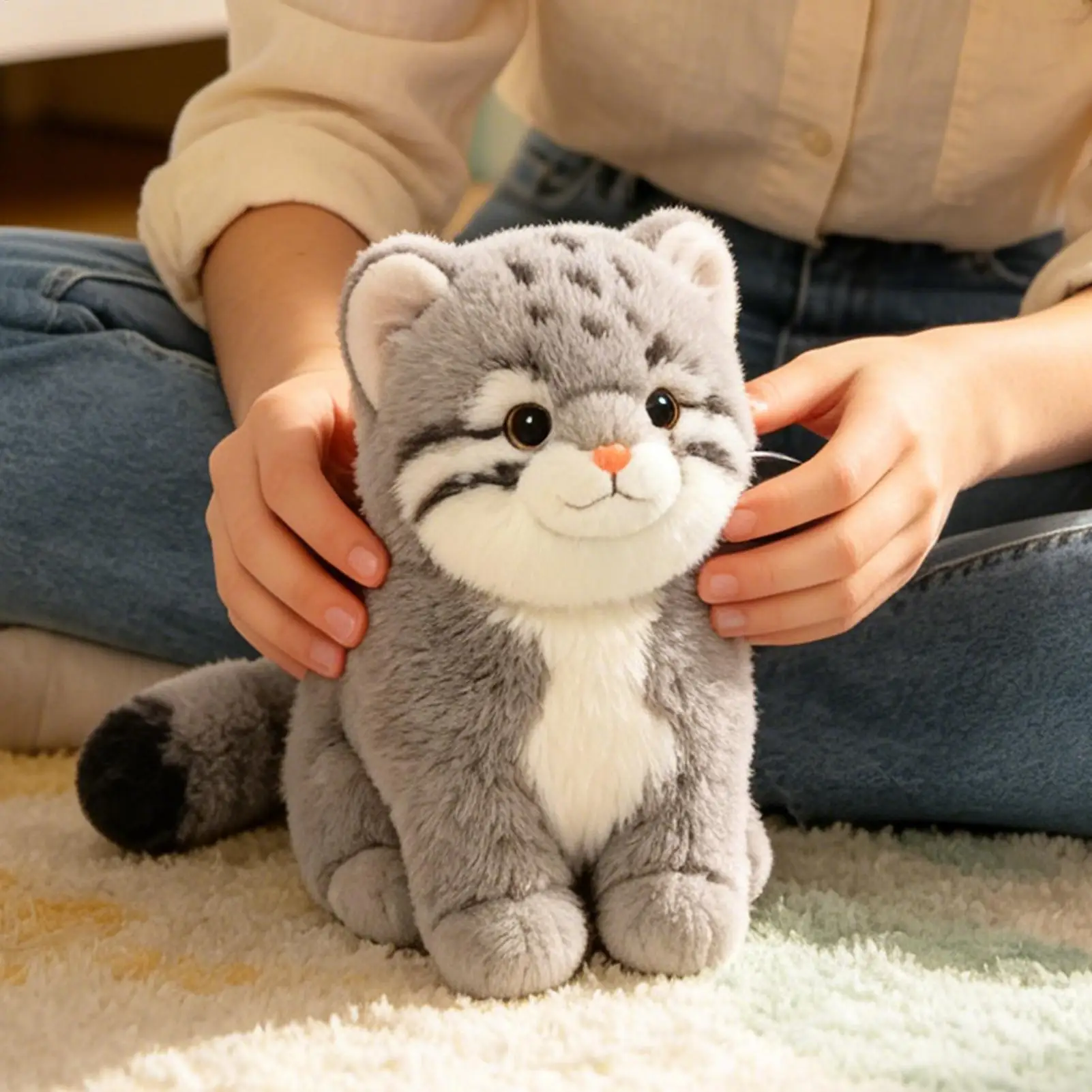 18/22/30CM Adorable Pallas Cat Plush Toys Soft Stuffed Animal Steppe Cats Birthday Gifts For Kids
18/22/30CM Adorable Pallas Cat Plush Toys Soft Stuffed Animal Steppe Cats Birthday Gifts For Kids