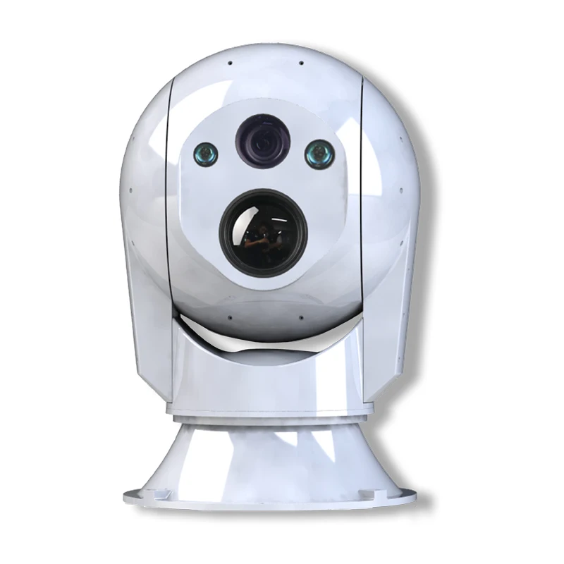 Intelligent Thermal PTZ Camera 50x Opt Zoom 2MP Visible Light HD 360° Pan Tilt 15km Detection Range with Anti-fog Rainproof
Intelligent Thermal PTZ Camera 50x Opt Zoom 2MP Visible Light HD 360° Pan Tilt 15km Detection Range with Anti-fog Rainproof