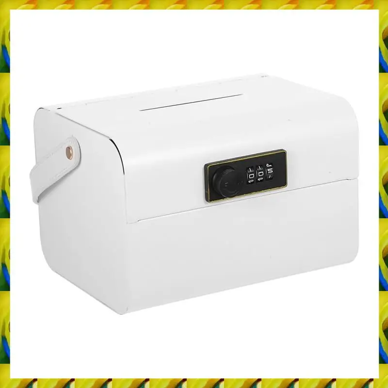 WFF Lockable Storage Box With Combination Code For Office,Home,School For Phone/Medicine Safe/Food Home/ White
WFF Lockable Storage Box With Combination Code For Office,Home,School For Phone/Medicine Safe/Food Home/ White