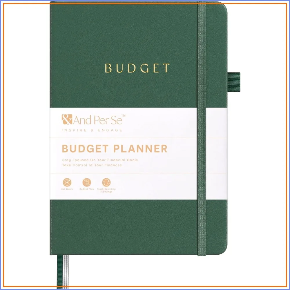 Budget Planner & Expense Tracker Notebook, Undated Financial Organizer for Money Management - A5 Hardcover (Forest Green)
Budget Planner & Expense Tracker Notebook, Undated Financial Organizer for Money Management - A5 Hardcover (Forest Green)