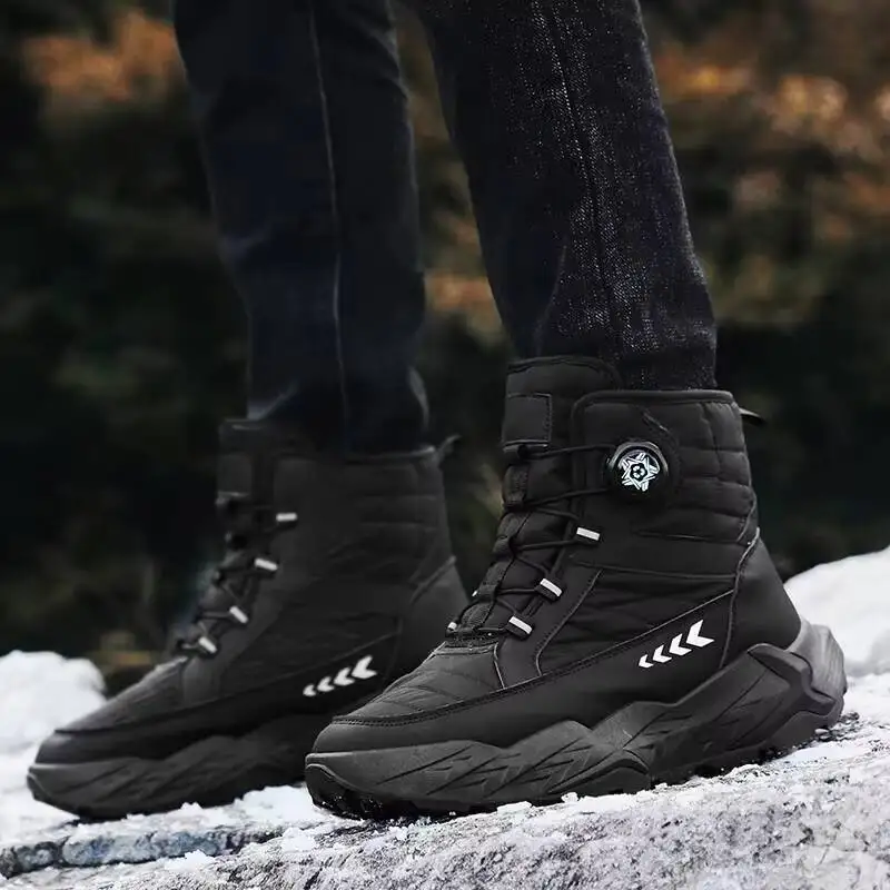 2026 Men's High-Top Plush Warm Winter New Non-Slip Outdoor Casual Snow Fashion Joker Youth Work Boots Cotton Shoes
2026 Men's High-Top Plush Warm Winter New Non-Slip Outdoor Casual Snow Fashion Joker Youth Work Boots Cotton Shoes