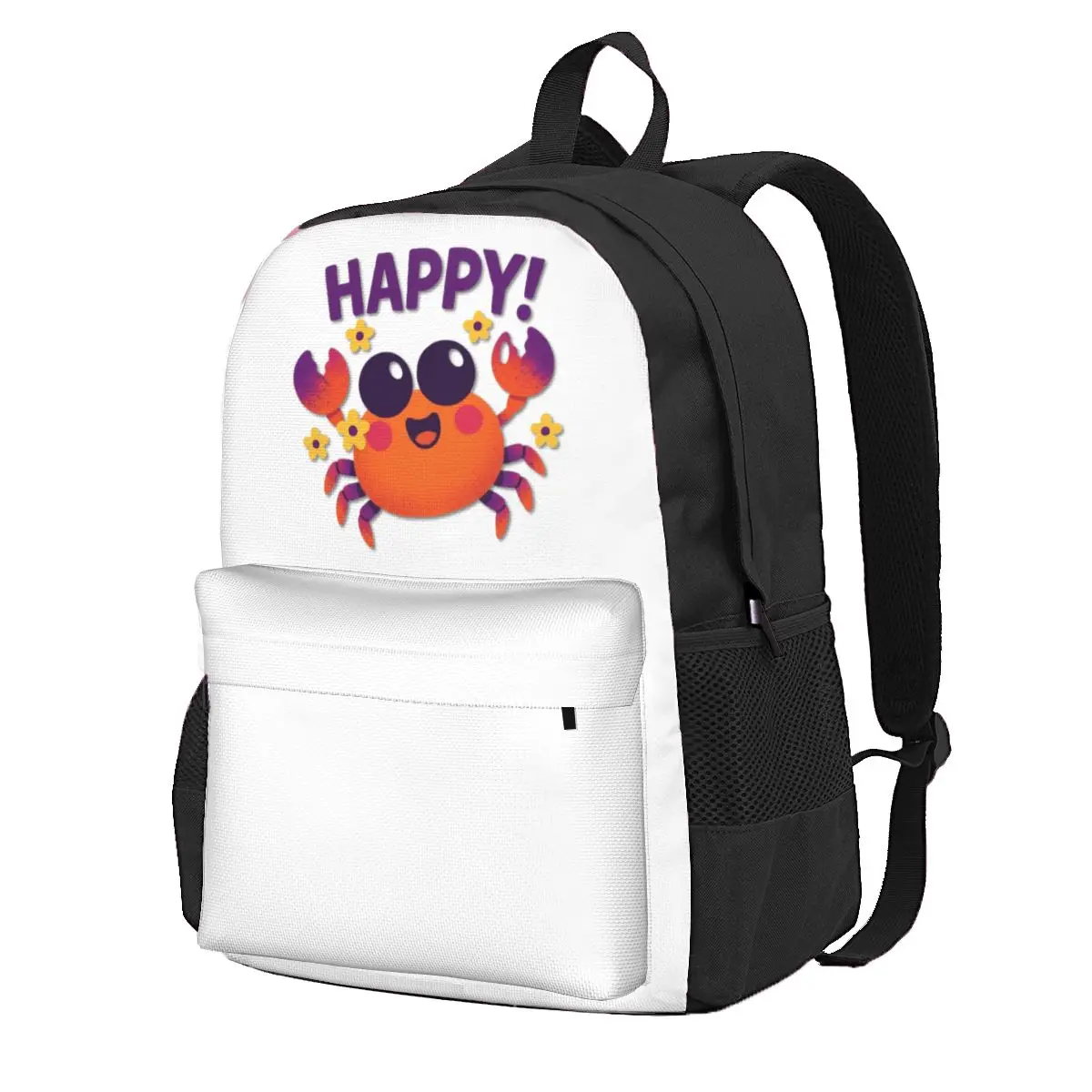 Happy Crab Student Backpack School Bag Hiking Travel Daypack for Men Women Fashion Bookbag Shoulder Bags
Happy Crab Student Backpack School Bag Hiking Travel Daypack for Men Women Fashion Bookbag Shoulder Bags