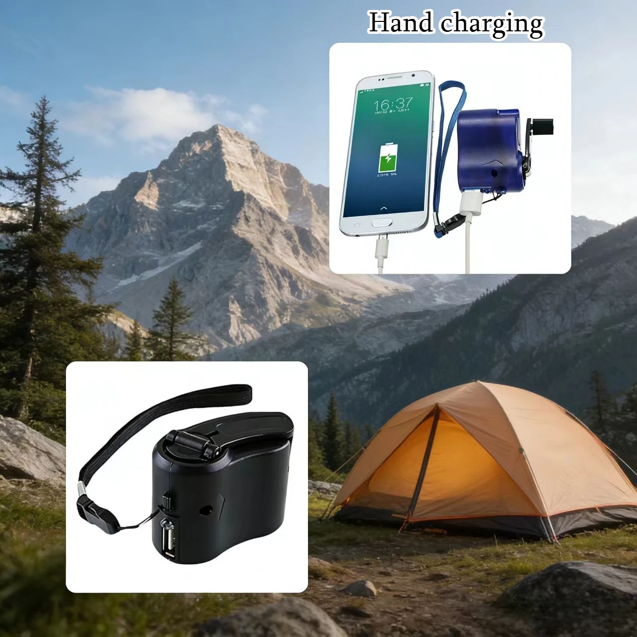 Hand Crank Emergency Charger USB Outdoor Portable Tactical Gear for Camping Hiking Edc Tool Survival Gear
Hand Crank Emergency Charger USB Outdoor Portable Tactical Gear for Camping Hiking Edc Tool Survival Gear