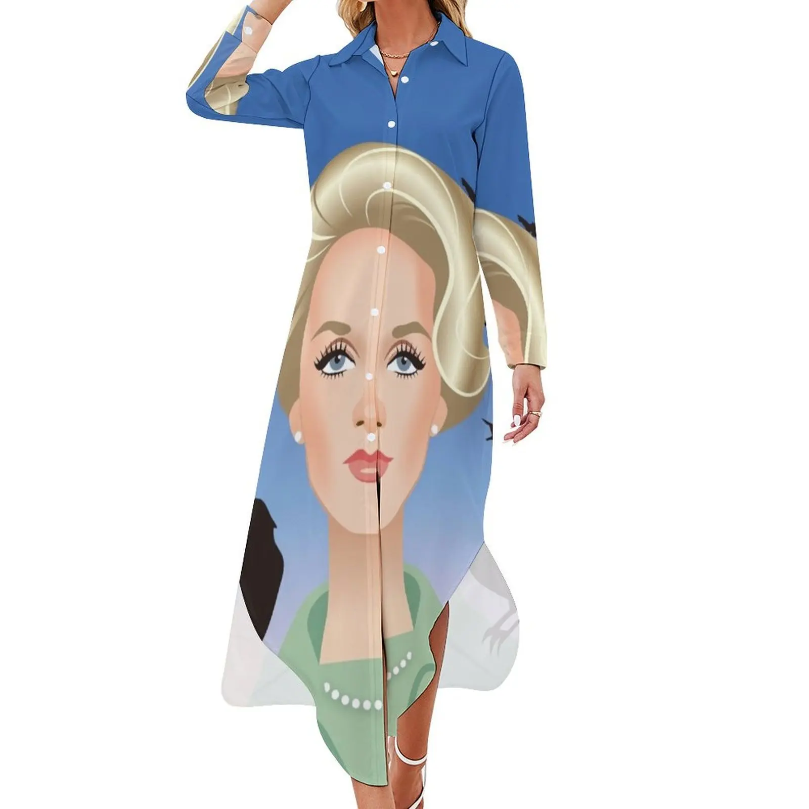 Tippi Long Sleeved Shirt Dress women dress dress for women clothes Dresses
Tippi Long Sleeved Shirt Dress women dress dress for women clothes Dresses