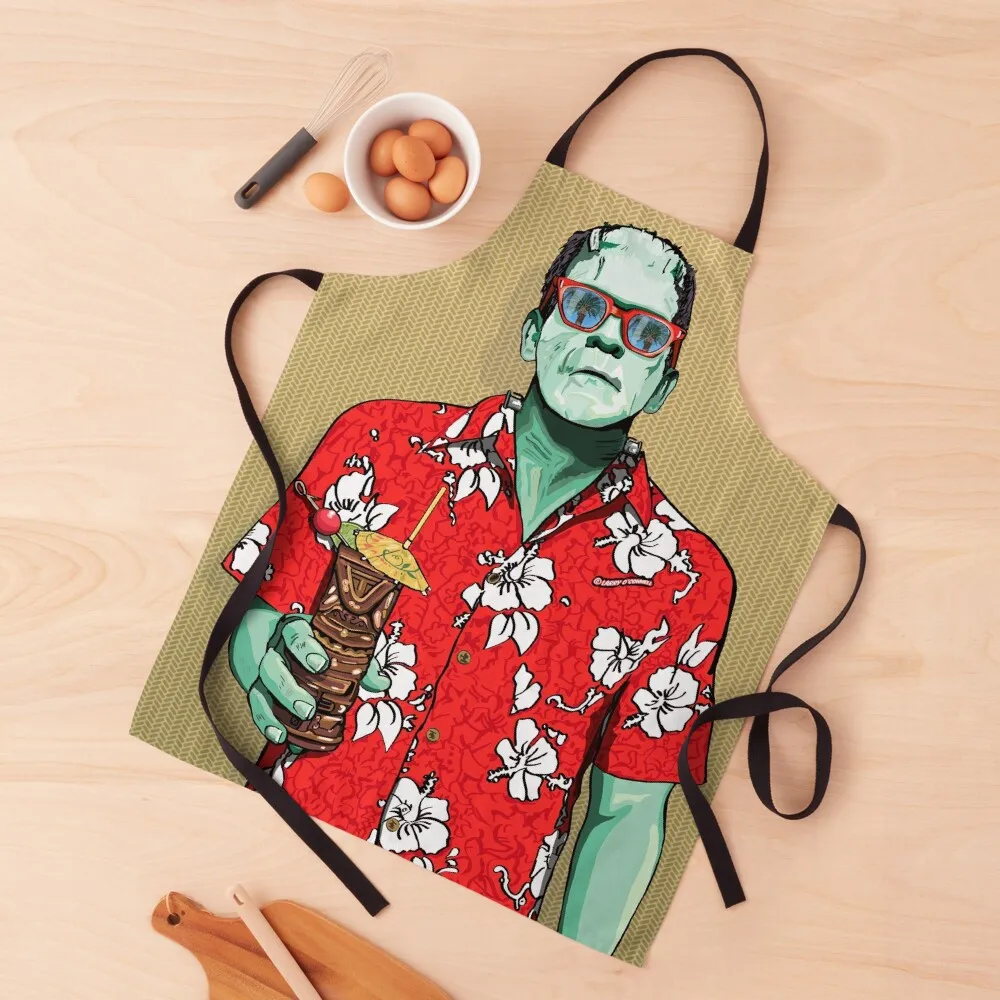Tiki Frankenstein With Thatch Apron chefs Professional Barber beauty master Apron
Tiki Frankenstein With Thatch Apron chefs Professional Barber beauty master Apron