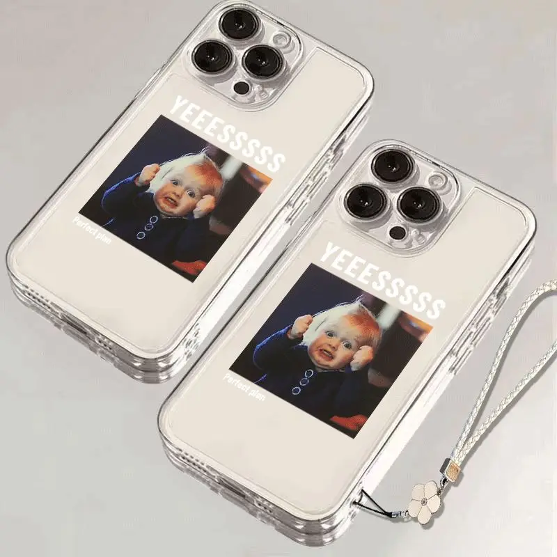 YEEESSSSS Children Transparent Phone Case For iPhone 16 15 11 12 14 13 Pro Max Mini X XSMax XR 7 8 Plus SE4 16e Silica Covers 
YEEESSSSS Children Transparent Phone Case For iPhone 16 15 11 12 14 13 Pro Max Mini X XSMax XR 7 8 Plus SE4 16e Silica Covers