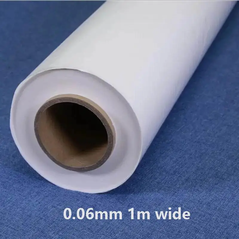 Hot melt adhesive film with release paper cotton fabric garments embroidery patches home textile leather 1m Wide 100m
Hot melt adhesive film with release paper cotton fabric garments embroidery patches home textile leather 1m Wide 100m