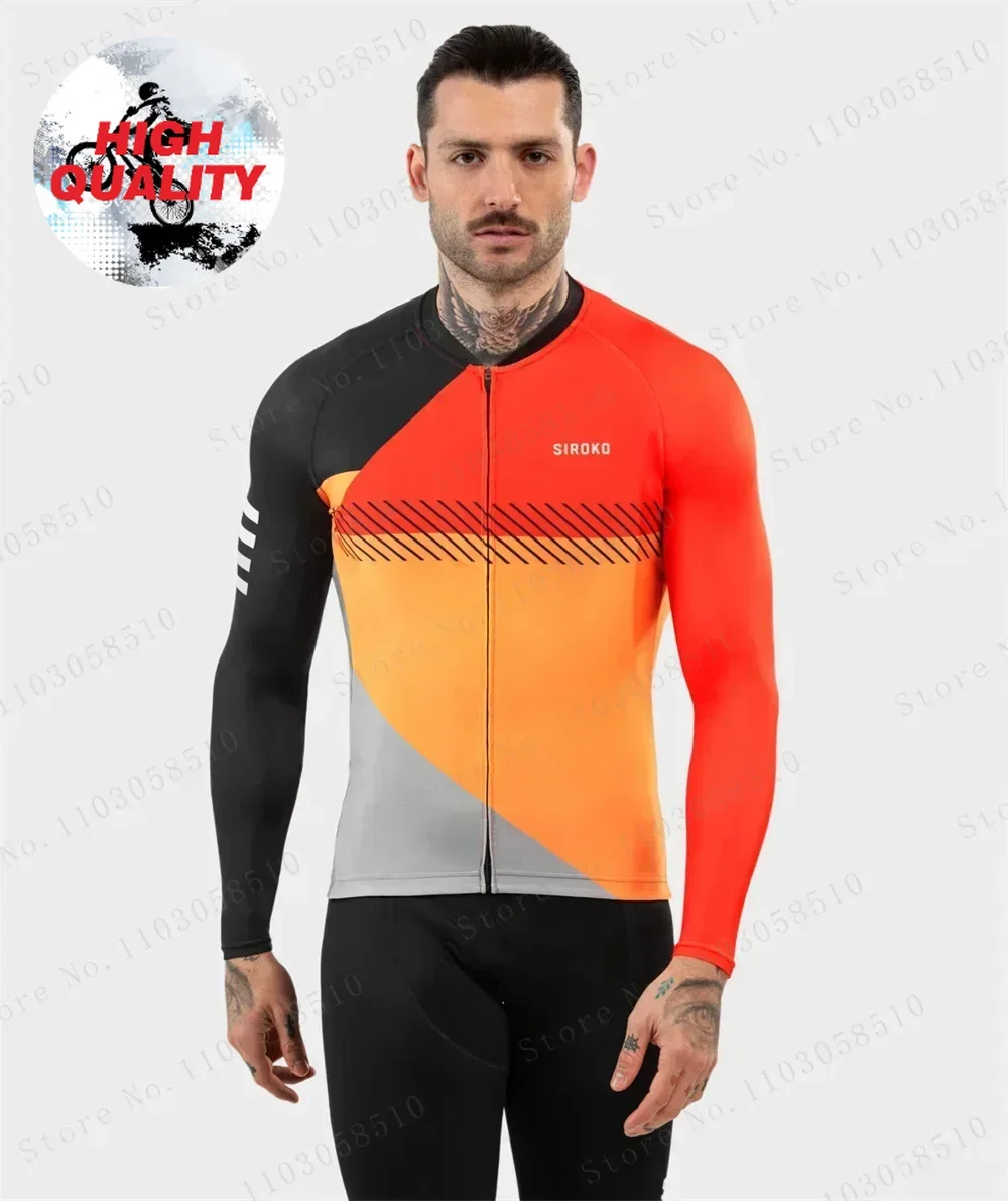 Men's long sleeve cycling jersey ultralightweight Premium Anti-UV Sweatshirt Cycling Suit Autumn Quick-Dry Racing Uniform 2025
Men's long sleeve cycling jersey ultralightweight Premium Anti-UV Sweatshirt Cycling Suit Autumn Quick-Dry Racing Uniform 2025