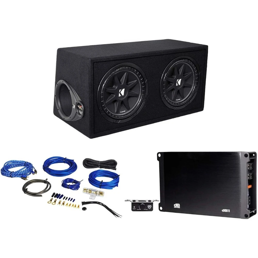 Вентилируемый корпус для двух 12-дюймовых автомобильных сабвуферов, 2 Ом, комплект с моноусилителем 1400 Вт
Вентилируемый корпус для двух 12-дюймовых автомобильных сабвуферов, 2 Ом, комплект с моноусилителем 1400 Вт