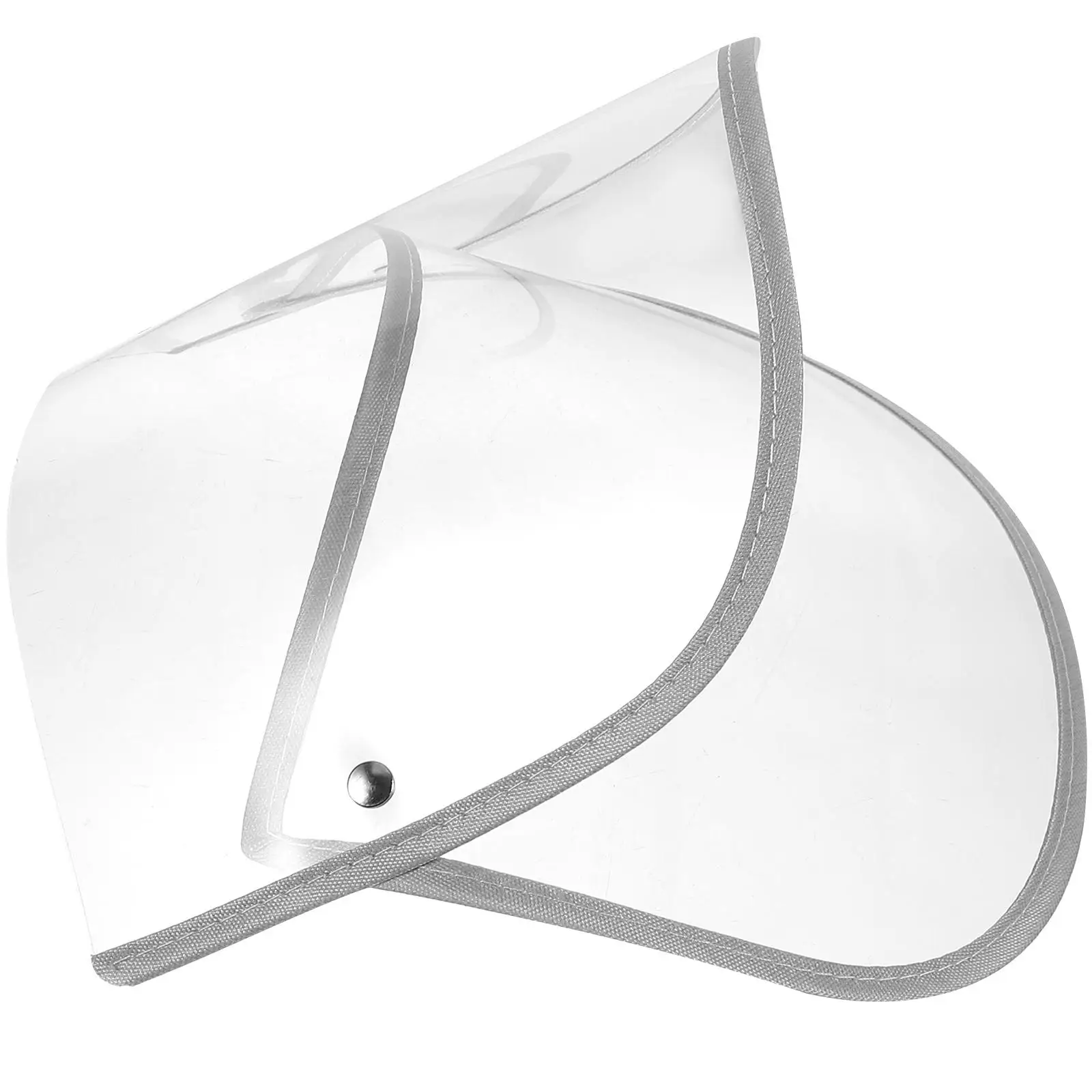 Raincoat Hat Brim Transparent Plastic Protector Waterproof Clear Double Brim For Poncho Hood Accessories Small
Raincoat Hat Brim Transparent Plastic Protector Waterproof Clear Double Brim For Poncho Hood Accessories Small