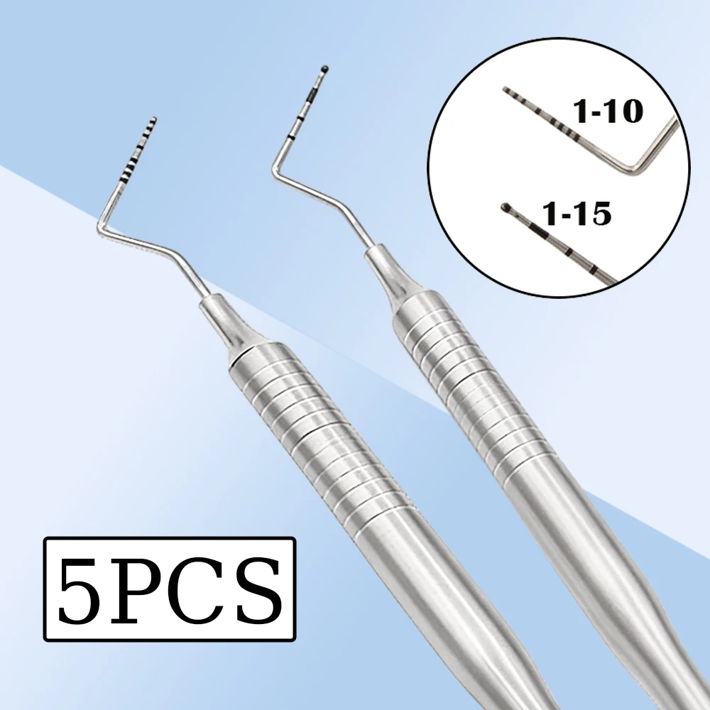 5 шт., зубной пародонтальный зонд CPI Explorer со шкалой, крючок для чистки зубов, гигиены полости рта и осмотра десен
5 шт., зубной пародонтальный зонд CPI Explorer со шкалой, крючок для чистки зубов, гигиены полости рта и осмотра десен