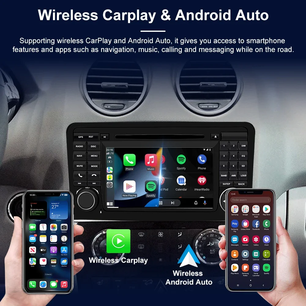 CD Play Android Radio For Mercedes-Benz GL ML CLASS W164 X164 ML450 GL320 GL450 Car Radio Multimedia Player DVD GPS Navigation
CD Play Android Radio For Mercedes-Benz GL ML CLASS W164 X164 ML450 GL320 GL450 Car Radio Multimedia Player DVD GPS Navigation