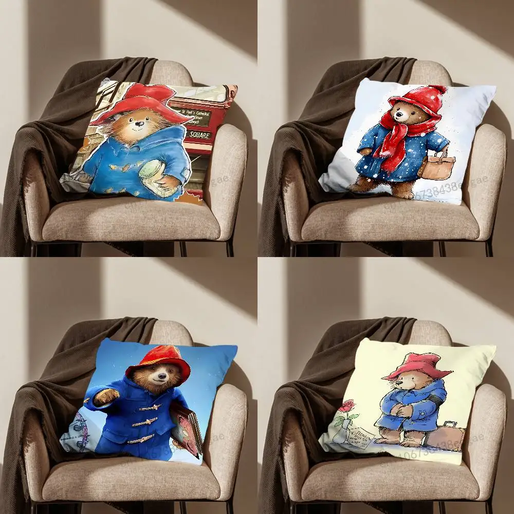 Cute P-Paddingtons B-Bear Throw Pillow Case For 45*45cm,55*55cm,30*30cm For Home Bedroom Decoration And Protector
Cute P-Paddingtons B-Bear Throw Pillow Case For 45*45cm,55*55cm,30*30cm For Home Bedroom Decoration And Protector