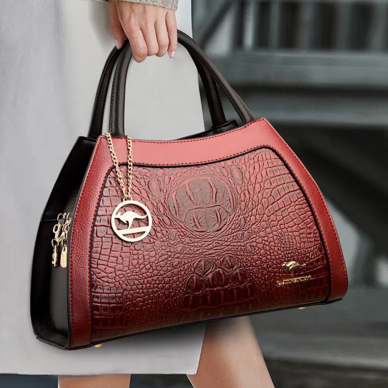 New Fashion Alligator Women Handbags European Design Leather Ladies Shoulder Bags Female Girl Brand Luxury Crossbody Shell Bag
New Fashion Alligator Women Handbags European Design Leather Ladies Shoulder Bags Female Girl Brand Luxury Crossbody Shell Bag