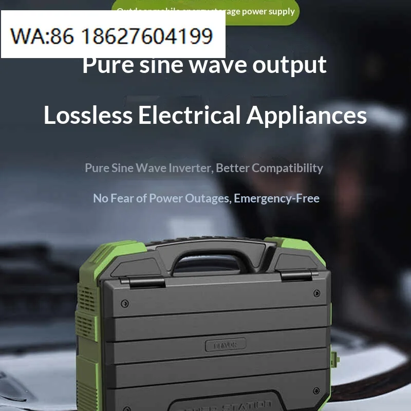 1600W High Power Solar Portable Power Station, Foldable Waterproof Lithium Battery, Outdoor Camping Emergency Storage
1600W High Power Solar Portable Power Station, Foldable Waterproof Lithium Battery, Outdoor Camping Emergency Storage